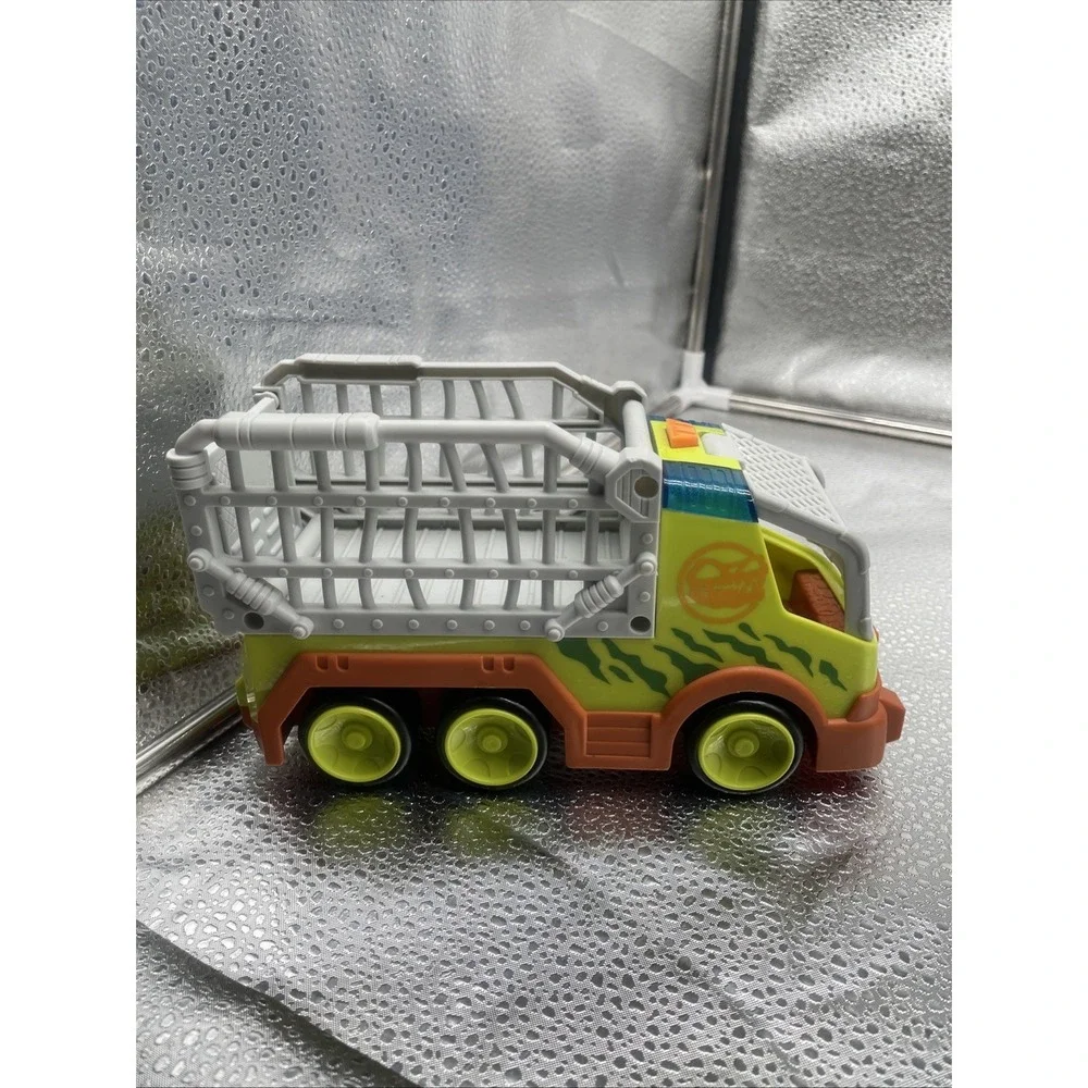 Dino Park‎ Truck- Happy Kid Toy- Lights And Sound Work English Or Spanish